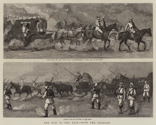 Der Krieg im Osten, mit den Russen